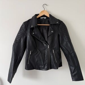 NOISY MAY | Faux Leather Jacket (size medium)